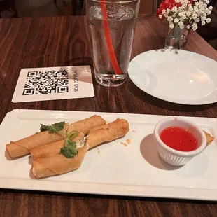 Crab Cream Cheese Roll $8 :-/