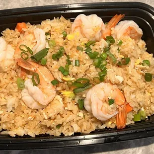 Thai Fried Rice with shrimp