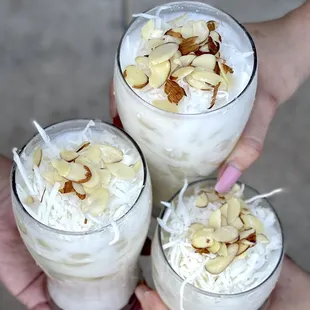 Chè dừa dầm Coconut dessert