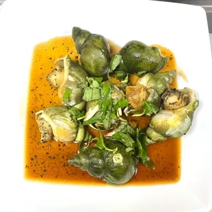 Stir Fried Sweet Snail