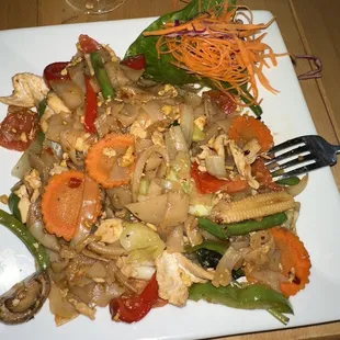 Pad Kee Mao (Drunken Noodle)