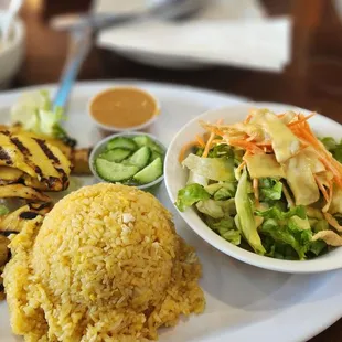 Chicken satay Thai twist special.. amazing