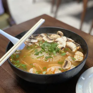 Tom Kah Shrimp Soup