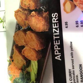 Deep Fried Crab Cake