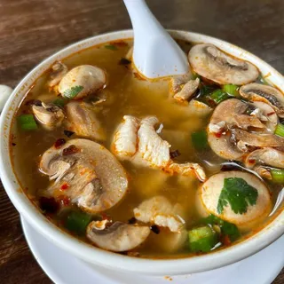 Tom Yum with Chicken Soup