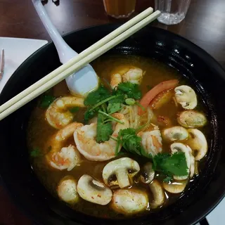 11. Tom Yum Noodle Soup Chicken Lunch Special