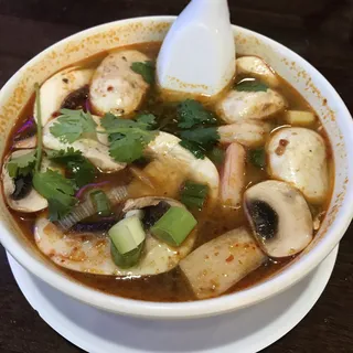 Tom Yum Seafood Soup