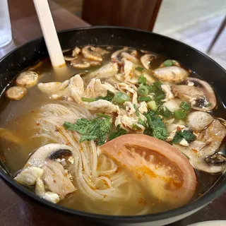 Tom Kha with Chicken Noodle Soup