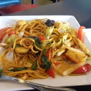 Spicy Seafood Spaghetti
