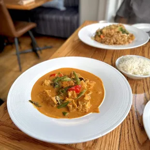 Panang Curry with Tofu