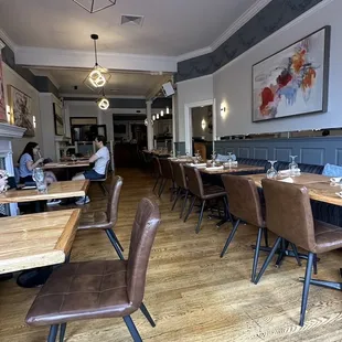 Nice interior in a converted row house