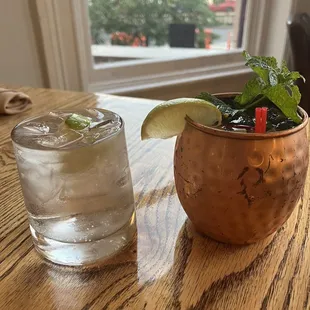 G&amp;T and spicy Thai mule
