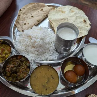 Veg thali