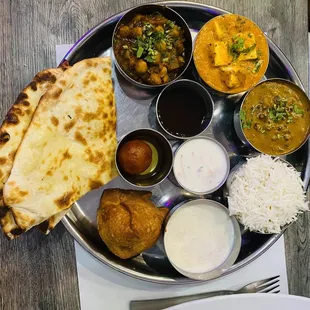 Vegetarian Thali