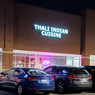 Storefront for Thali