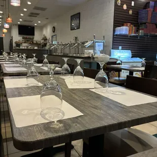 Restaurant tables