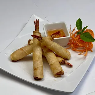 Shrimp in a Blanket