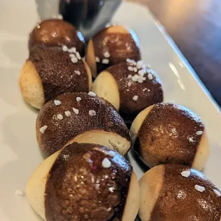 Pretzel Bites with Beer Cheese