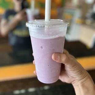 I finally tried #1 most popular Strawberry + Taro and was blown away!