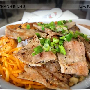 No. 35 - 3 Item Bun ($14.50) Egg roll, bbq pork and shrimp