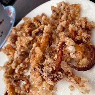 Soooooo good! Garlic calamari