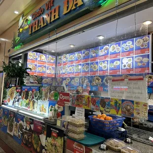 the front of the restaurant