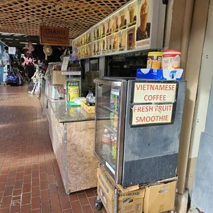 Located in front of one of the entrances to Maunakea Marketplace food court