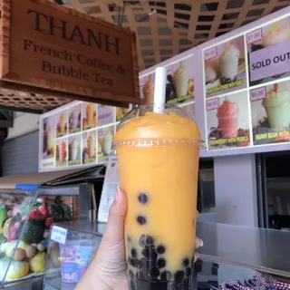 Papaya with Pearls