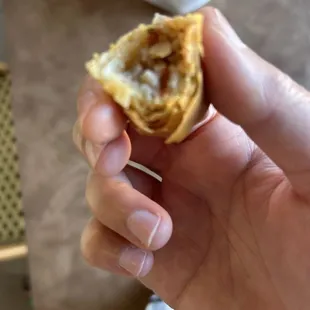 Getting the usual when we&apos;re in the area. Two eggrolls.