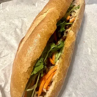 Number 2 grilled pork sandwich