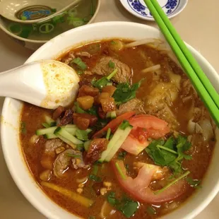 Satay Beef Noodle