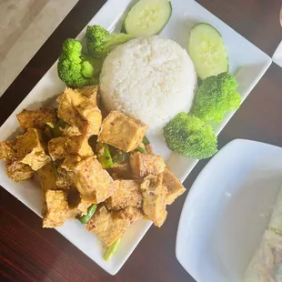 Lemongrass Chili Tofu