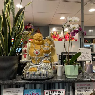 Waiting to be seated