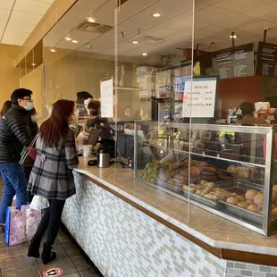 Very orderly and the food was fresh. Always a busy place, but I got there early and it wasn't a long wait.