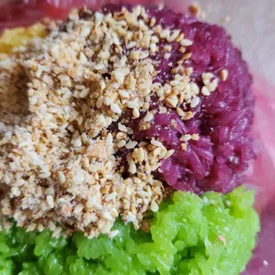 Thanks, dad  bought my favorite 3 colors sticky rice 3/25/24