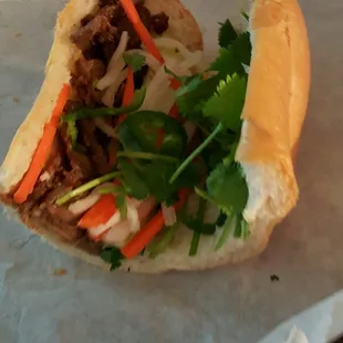 Bahn Mi Sandwich