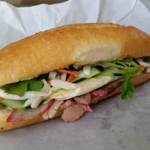 Pork and Egg Sandwich