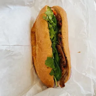 Grilled Chicken Banh Mi