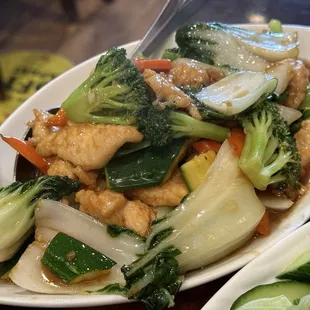 Chicken &amp; vegetables