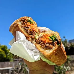 BBQ pork Vietnamese sandwich $7