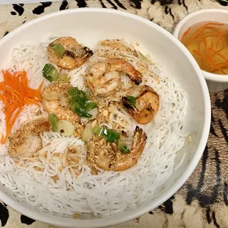 16. Shrimp over Rice Noodle