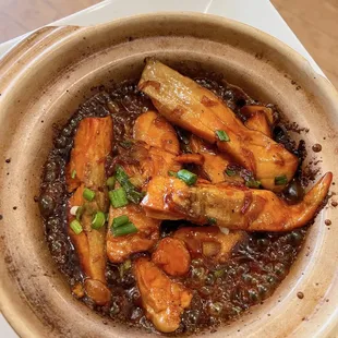 caramelized salmon speciality dish