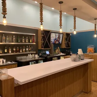 sushi and sashimi, interior