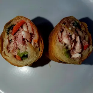 Pork and shrimp eggroll