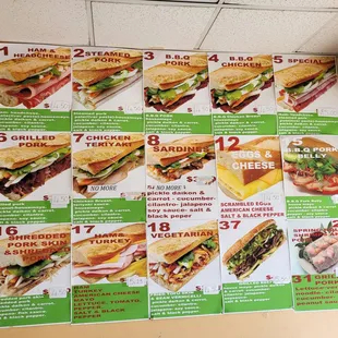 Sandwich varieties
