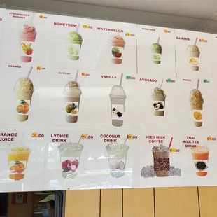 Milkshakes