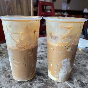 Delicious Vietnamese iced coffee with ice cream! Chef&apos;s kiss!