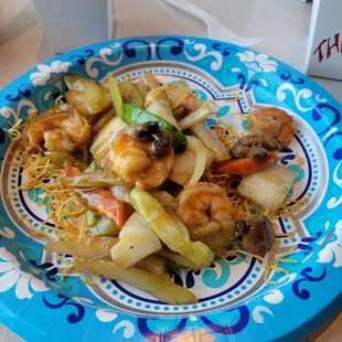 Shrimp crispy noodles