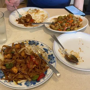 Tranh Truc and Kung Pao Chicken.