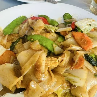 Drunken noodles